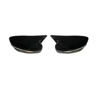 UYCHYTQR Cubierta del Espejo Lateral para N&issan para Qashqai para X-Trail para Murano 2015-2019 Cubierta del Espejo Lateral Retrovisor del Coche(Negro Brillante)