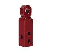 UYCHYTQR Cubierta Gancho Remolque 18000 Libras 2 Pulgadas Brazo Enganche Grillete Receptor Remolque Remolque Enganche Remolque Ganchos Remolque Barra Remolque para SUV Cubierta Gancho Remolque(Rojo)