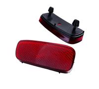 UYCHYTQR Reflector de luz de freno para automóvil Para Peugeot 107 206 607 Para Expert 6340E6 2 Piezas Reflector Parachoques Trasero Lente Roja