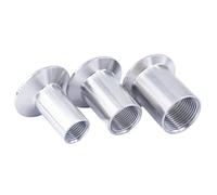 UYCUODLUY 1/2" 3/4" 1" 1-1/4" NPT Female x 1.5" Tri Clamp Fit Ferrule OD 50.5mm 304 Stainless Steel Fitting Home Brew Beer(1/2")
