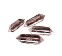 UYCUODLUY 1 Columna de Prisma Hexagonal Doble terminación Cristal Transparente 5-6 cm