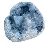 UYCUODLUY 1 Cristal de Cuarzo celestita Azul 500-550 g