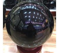 UYCUODLUY 1 Esfera de Cristal obsidiana Negra 5 cm, Piedras pulidas, Cristales Feng Shui, for decoración sin Base