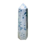 UYCUODLUY 1 Gema de Torre Cristal Cuarzo Granito Azul,1-1,3 kg