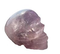 UYCUODLUY 1 Pieza 1-1,3 kg Piedra Preciosa de Calavera de Amatista Lavanda Espiritual