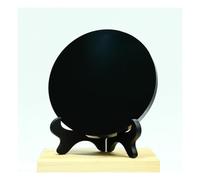 UYCUODLUY 1 Pieza de 10 cm Disco obsidiana, Cristal Cuarzo, Gema Decorativa for el hogar