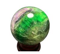 UYCUODLUY 1 Pieza de 900-1000 g Bola fluorita, Piedra Preciosa Cristal Cuarzo Colores
