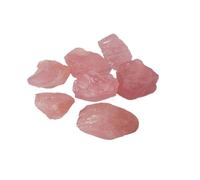 UYCUODLUY 15-25 g 1 Pieza 2-6 cm Piedra de Cuarzo Rosa Cristales crudos Piedras Preciosas Cristal en Bruto