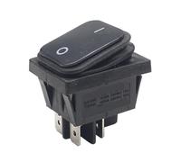 UYCUODLUY 1pc SJ3-2P-21N-3-BK 30x22 Rocker Switch 12V LED 220V 16A 250VAC KCD4-201 DPST Switch 4pin
