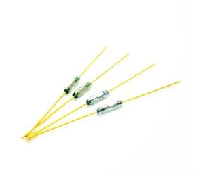 UYCUODLUY 5* MKA07101 Magnetic Switch Reed Switch Normally Open Glass 1.8 * 7.1mm