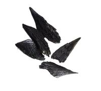 UYCUODLUY 95-105 g 1 Bolsa de turmalina Negra, Cristal Cuarzo, Roca Bruta, Piedra cruda, decoración