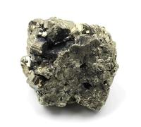 UYCUODLUY Beautiful Peruvian Pyrite Crystal Cluster Irregular Stone Rock Sample Ornaments (Size : 410-450g)