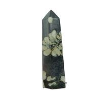 UYCUODLUY Chrysanthemum Stone Small Crystal Column Home Office Decoration Gift Ornaments (Size : 5pcs)