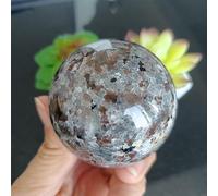 UYCUODLUY Flame Stone Ball Crystal Ornament (Size : 300-350g)