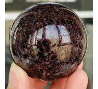 UYCUODLUY Iron Alumina Garnet Wine Red Crystal Ball Ornaments (Size : 250-300g)