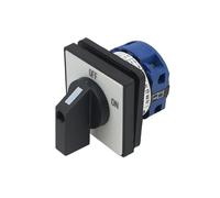 UYCUODLUY LW26-20 Off-ON 0-1 Position Silver 20A 660V 3 Poles Control Rotary Changeover CAM Switch LW28-20(0-1)