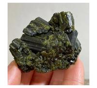 UYCUODLUY Piedra de turmalina Verde 4 a 8 g, Piedras Preciosas crudas, Roca, Adornos for decoración Habitaciones