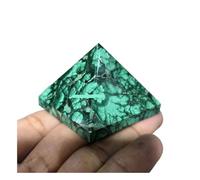 UYCUODLUY Pirámide de malaquita Tallada en Cristal Cuarzo, 1 Unidad, 4-4,5 cm