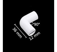 UYCUODLUY Tubes, Pipes & Hoses 50Pcs 12mm Inne Diameter PVC Straight Elbow Four Way Three Way Connector 60 90 120 135 Degree tee Garden Pipe Connection (Color : Red)