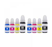 UYDFXA Botella de Tinta a Base de Agua Compatible con Impresora G2510 G3500 G3501 G3510 G4500 G4510 G4511(2 Set)