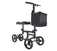 UYDJAKX Andador para pies rotos, muletas, andadores, andadores, lesiones de tobillo, ayuda para la movilidad de handicap, negro Star of Light