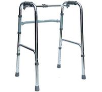UYDJAKX Andador plegable de aleación de aluminio, altura ajustable, compacto para ancianos, ayuda a la movilidad de la estrella de la luz