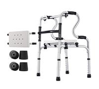 UYDJAKX Andadores para personas mayores, plegables, ligeros, andadores, altura ajustable, andador para discapacitados, andadores para personas mayores y discapacitadas, J Star of Light