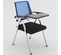 UYDJAKX Silla de Oficina de Malla con Soporte Lumbar, Silla Plegable con Escritorio Adjunto para portavasos para computadora portátil, Ideal para Adultos, Hombres y Mujeres, hogar, el Trabajo