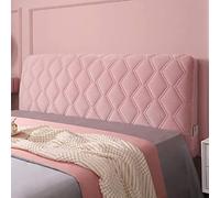 uyeoco Cabeceros De Cama Funda Cover Funda para Cabeceros De Cama De Tela Lado De La Cama, Cubierta A Prueba De Polvo Decoración del Dormitorio Lavable Cabeceros (Color : Pink, Size : 150cm)