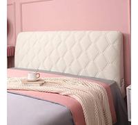 uyeoco Cabeceros De Cama Funda Cover Funda para Cabeceros De Cama De Tela Lado De La Cama, Cubierta A Prueba De Polvo Decoración del Dormitorio Lavable Cabeceros (Color : Beige, Size : 150cm)