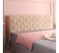 uyeoco Cabeceros De Cama Funda Cover Funda para Cabeceros De Cama De Tela Lado De La Cama, Cubierta A Prueba De Polvo Decoración del Dormitorio Lavable Cabeceros (Color : Camel, Size : 160cm)