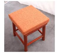 uyeoco Cojín de Asiento Cuadrado con Lazos, 25/28/30/35/40/45/50cm Espesor de 5/8cm,Taburete de Bar súper Suave Cojines for Sillas Cuadrado,Taburete, jardín, Interior, Exterior(Q2,28X28X5cm)