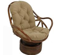 uyeoco Cojín reclinable para Silla,Cojín para Tumbona de Jardín,CojíN de BalancíN Giratorio, Colchoneta Tumbona Exterior Ideal para Tumbonas, Sillas y Hamacas(L9)