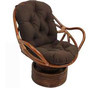 uyeoco Cojín reclinable para Silla,Cojín para Tumbona de Jardín,CojíN de BalancíN Giratorio, Colchoneta Tumbona Exterior Ideal para Tumbonas, Sillas y Hamacas(L5)