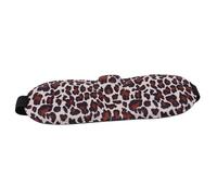 UYFRD 1/2/3/4 antifaz para dormir 3D, máscara de ojos para dormir, cubierta de sombra de ojos, parche para mujeres y hombres, suave, portátil, para viajes, (estampado de leopardo, 4 unidades)