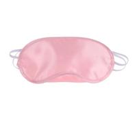 UYFRD 1/2/3/4 máscaras de seda para ojos, sombra de ojos, sombra suave, para viajes, parche natural para dormir, para mujeres y hombres (rosa, 1 unidad)