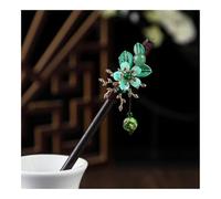 UYFRD 1 horquilla de madera para el pelo de estilo chino con borla elegante para mujer, accesorios para el pelo vintage (15)