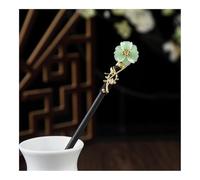 UYFRD 1 horquilla de madera para el pelo de estilo chino con borla elegante para mujer, accesorios para el pelo vintage (12)