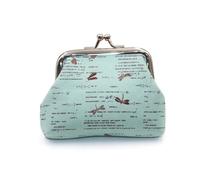 UYFRD 1 monedero para mujer, bonito diseño de búho, monedero pequeño para mujer, 1 unidad-09, Talla única