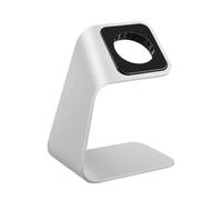 UYFRD 1 soporte de carga de aleación de aluminio para soporte de reloj, soporte de carga para soporte de cargador de reloj, estación de muelle, Silver, Talla única