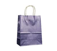 UYFRD 10 bolsas de papel coloridas con diseño de mano, regalos de Navidad, día de San Valentín, boda, bolsas de regalo de fiesta, bolsas de compras de joyería (morado oscuro, 10 unidades_15 x 8 x 21