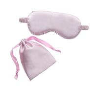 UYFRD Antifaz de seda para dormir con bolsa de transporte, sombra de ojos de viaje para mujeres y hombres, cubierta de siesta, cómodo parche para ayudar a descansar (morado taro)