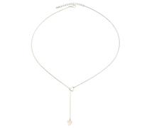 UYFRD Collar con colgante de corazón de melocotón para mujer, en forma de Y, regalo de fiesta, joyería fina, talla única, Ágata