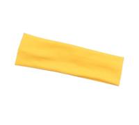 UYFRD Diademas elásticas de algodón para mujeres y hombres, sólidas, para correr, fitness, yoga, accesorios para el cabello (dorado)