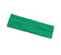UYFRD Diademas elásticas de algodón para mujeres y hombres, sólidas, para correr, fitness, yoga, accesorios para el cabello (verde)