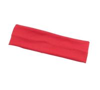 UYFRD Diademas elásticas de algodón para mujeres y hombres, sólidas, para correr, fitness, yoga, accesorios para el cabello (rojo)
