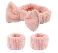 UYFRD Diademas para lavar la cara, muñequeras para mujer, absorbentes, impermeables, para maquillaje, lavado facial, accesorios para el cabello (J)