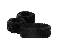 UYFRD Diademas para lavarse la cara, muñequeras para mujer, absorbentes, impermeables, para maquillaje, lavado facial, accesorios para el cabello (S)