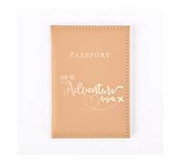 UYFRD Funda para pasaporte para hombre y mujer, funda de cuero para pasaporte de viaje, cartera para pasaporte, monedero, tarjetero, para niña, Black, Talla única