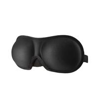 UYFRD Máscara de ojos 3D para dormir, ayuda para viajes, máscara de ojos acolchada, suave, máscara para dormir con los ojos vendados, masajeador de relajación de ojos, herramientas de belleza (negro,